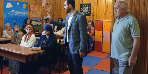 Kalkandere'de Yaz Kur’an Kursları Dualarla Başladı
