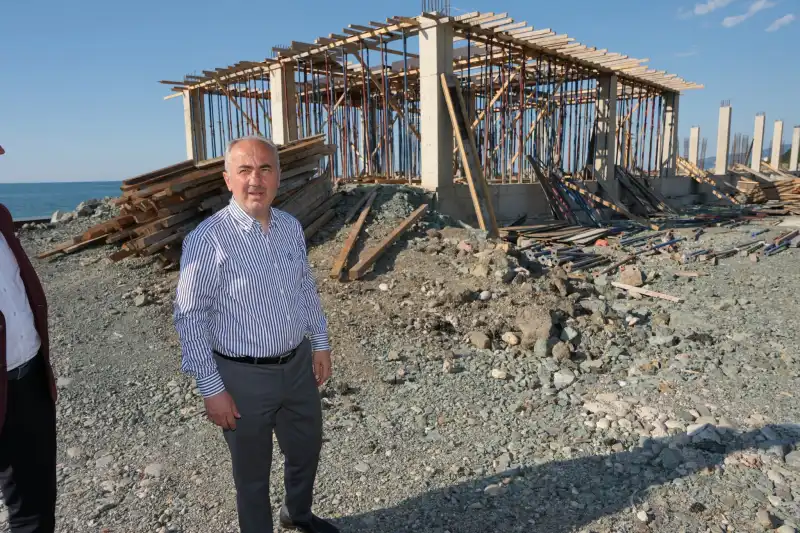 Rize’de Su Ürünleri Toptan Hali Projesi Yükseliyor