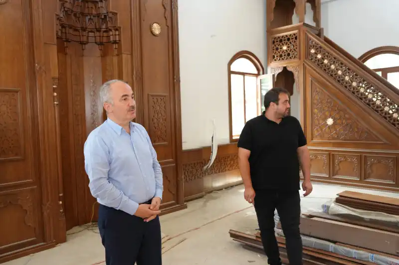 Rize’de Cami Projesinde Çalışmalar Sürüyor