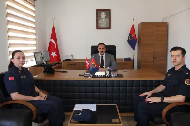 Derepazarı Kaymakamı Palabıyık'tan Güvenlik Güçlerine Moral Ziyareti