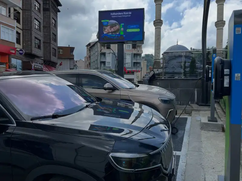 Kalkandere’de Elektrikli Ulaşım Dönemi Başladı