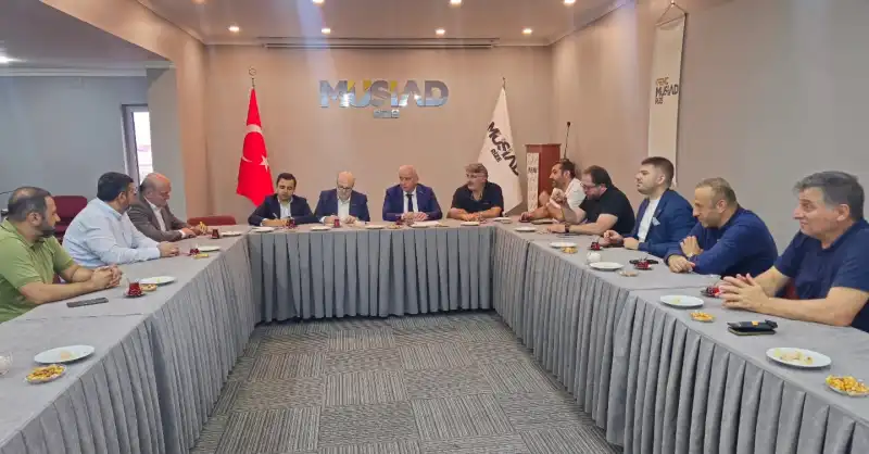 MÜSİAD Genel Merkez Heyetinden MÜSİAD Rize Şubesi'ne Ziyaret
