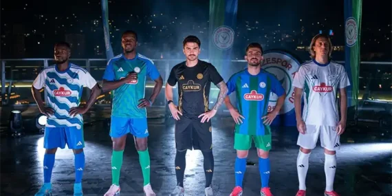 Çaykur Rizespor 2026-2027 Sezonu Formalarını Tanıttı