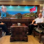Derepazarı Kaymakam Vekili Palabıyık’tan Başkan Kalça’ya Ziyaret