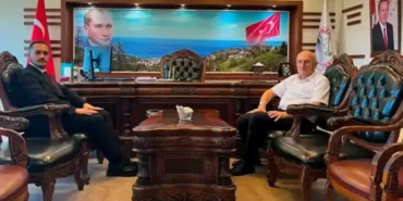 Derepazarı Kaymakam Vekili Palabıyık’tan Başkan Kalça’ya Ziyaret