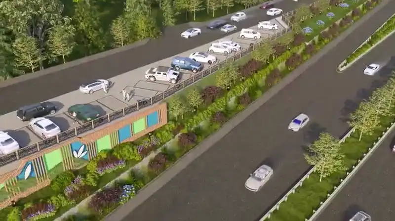 Pazar Tünel Yan Projesi Yeni Peyzaj Görünümüne Kavuşuyor