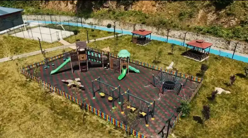 Çamlıhemşin’in Yeni Yeşil Yaşam Alanında Sona Doğru