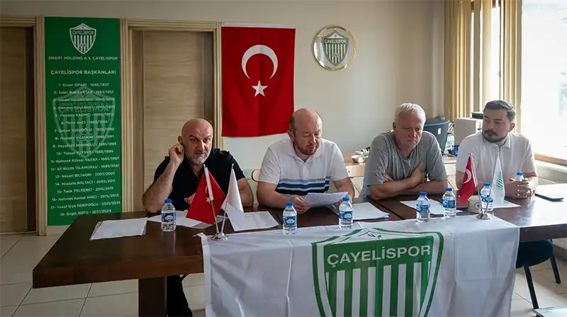Çayelispor’da Yeni Dönem Başladı