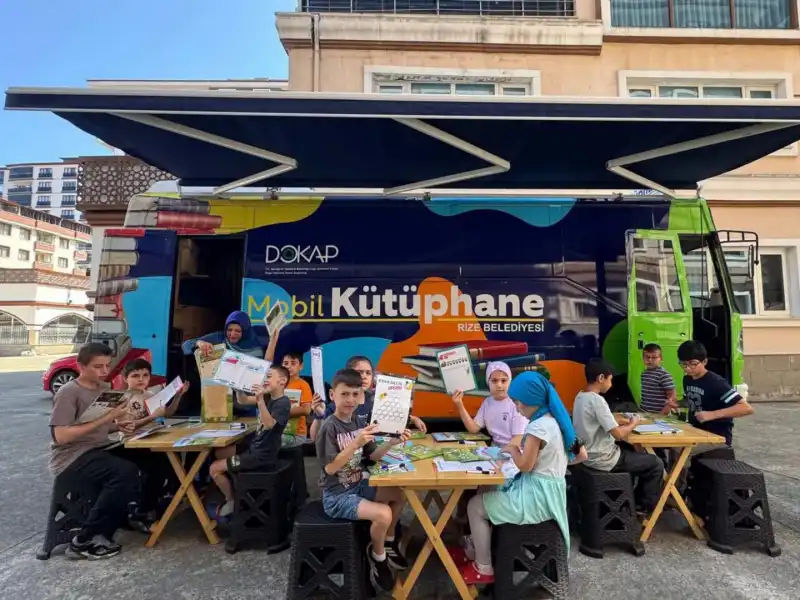 Rize Belediyesi'nden "Eğlence İstasyonu" Sürprizi