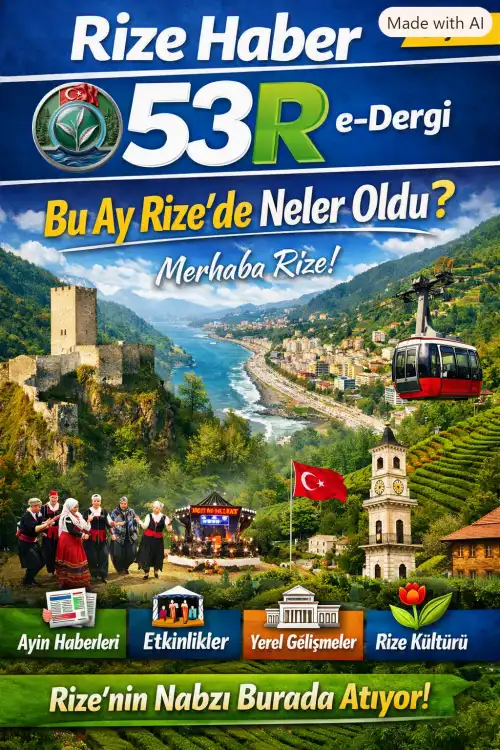 Rize Haber- 53R e-Dergi Bu Ay Neler Oldu Sayı1