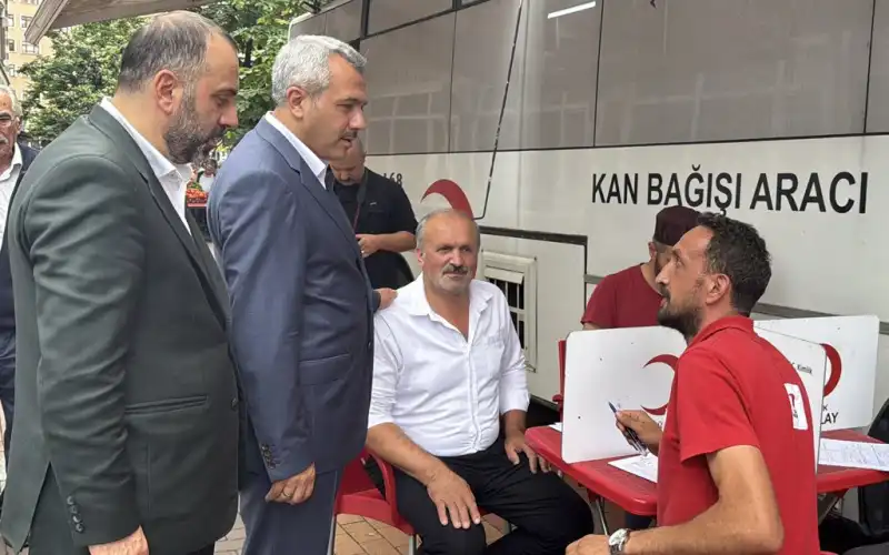 Rize'de Kan Bağışı Seferberliği