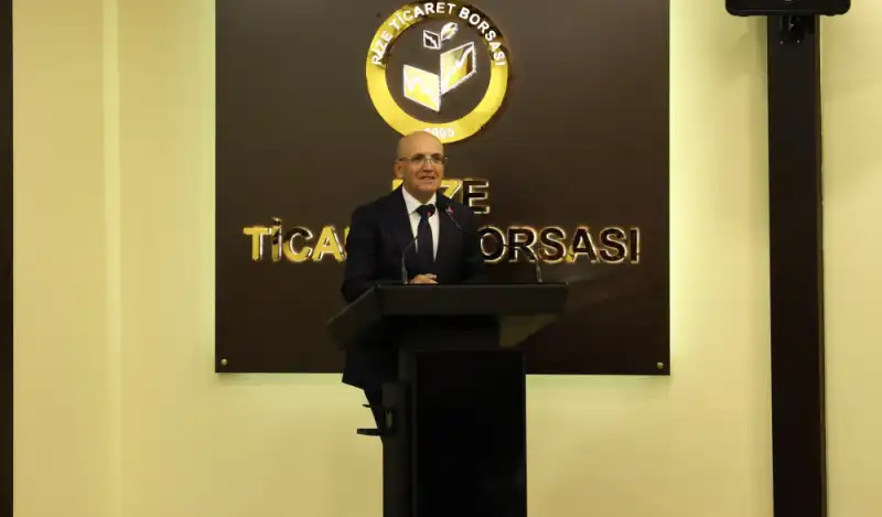 Bakan Şimşek Rize’de İş Dünyasıyla Buluştu