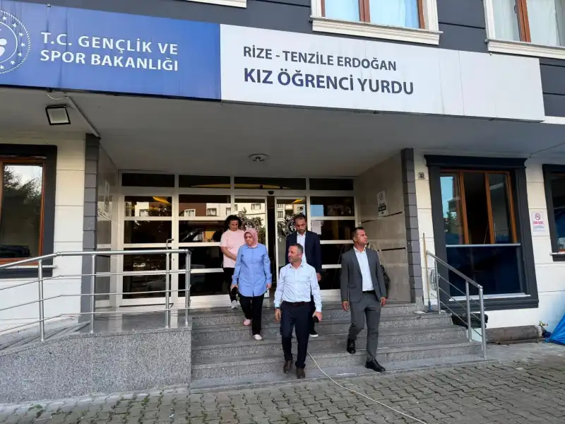 Rize’de Öğrenci Yurtlarında Yeni Dönem Öncesi Seferberlik
