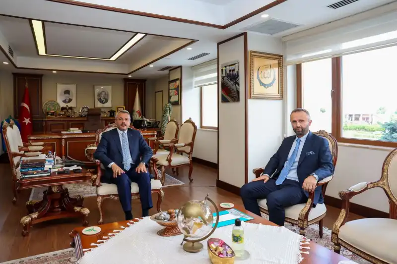 RTEÜ Rektörü Yusuf Yılmaz’dan Vali Baydaş’a Ziyaret