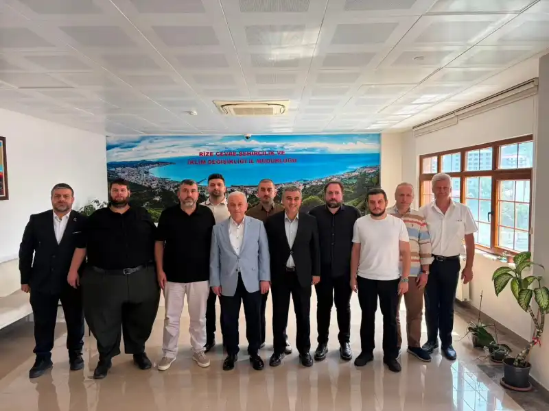 MÜSİAD Rize’den İl Müdürü Ali Serkan Savaş’a Ziyaret