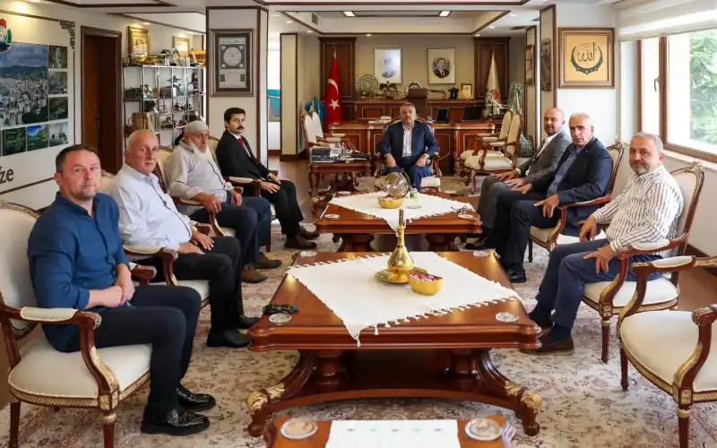 İyidere Heyetinden Vali Baydaş’a Ziyaret
