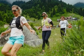 Çamlıhemşin Kaymakamı UTMB sporcularıyla Birlikte Koştu