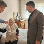 Güneysu’da Şehit Ailesine Vefa Ziyareti