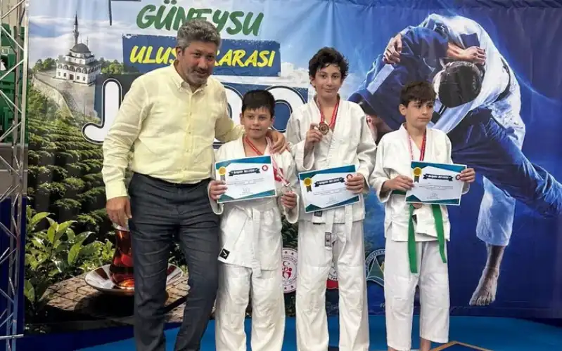 Güneysu’da Uluslararası Judo Şöleni Sona Erdi