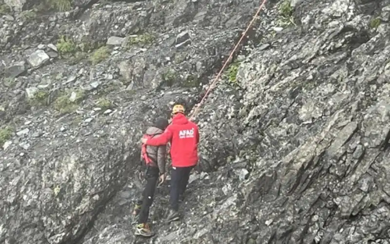 Çamlıhemşin Kaçkar Dağları’nda Nefes Kesen Operasyon
