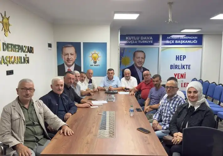 AK Parti Derepazarı’nda Erdoğan Hazırlığı