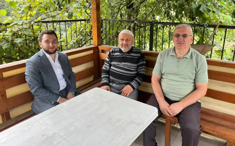 İkizdere'de Mevlid-i Nebi Haftasında Emekli Din Görevlilerine Vefa Ziyareti