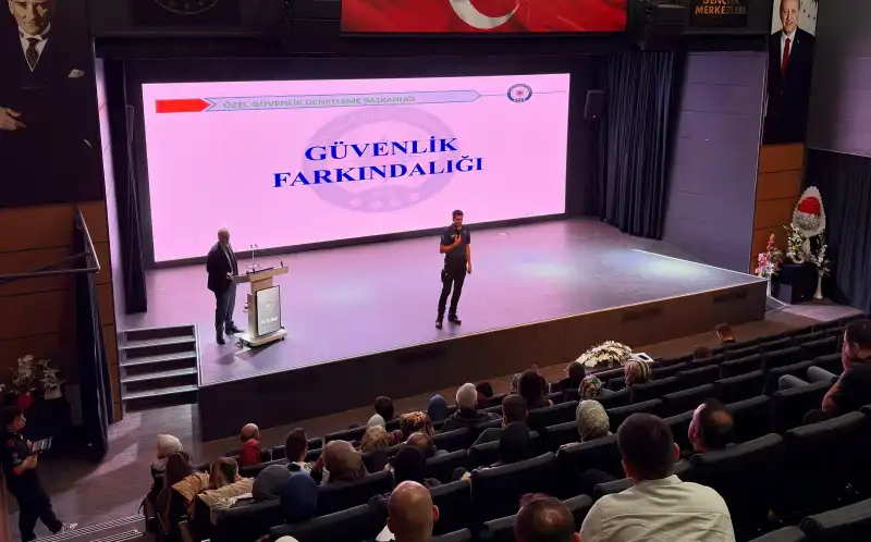 Rize’de Özel Güvenlik Personeline “Güvenlik Farkındalığı” Eğitimi