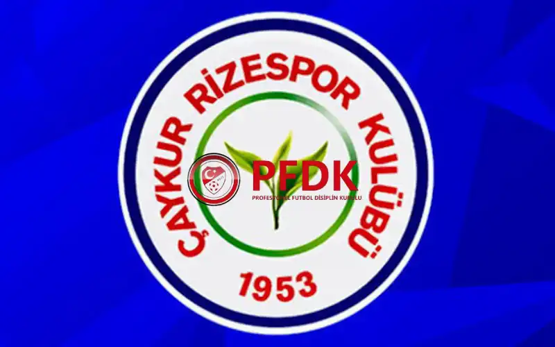 Çaykur Rizespor'da 2 İsim PFDK’ya Sevk Edildi