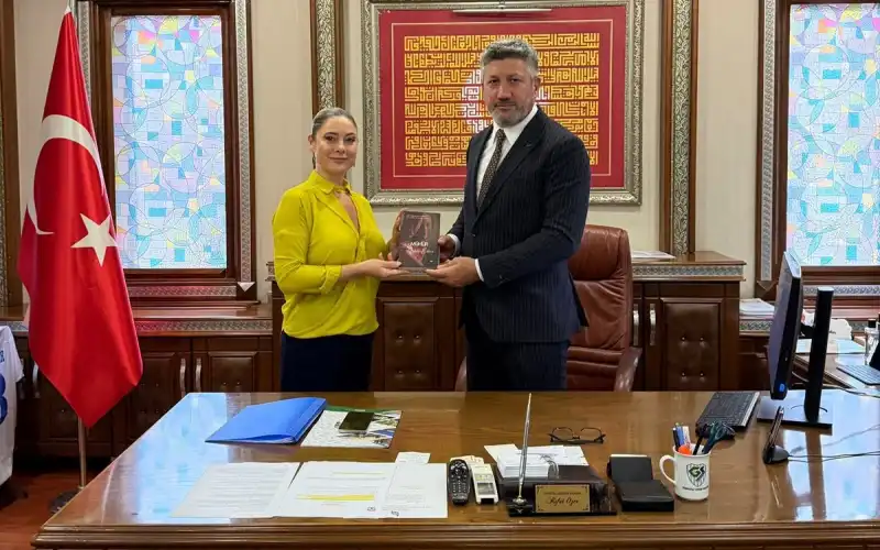 Emine Bahar Erkan’dan Başkan Rıfat Özer’e Anlamlı Ziyaret