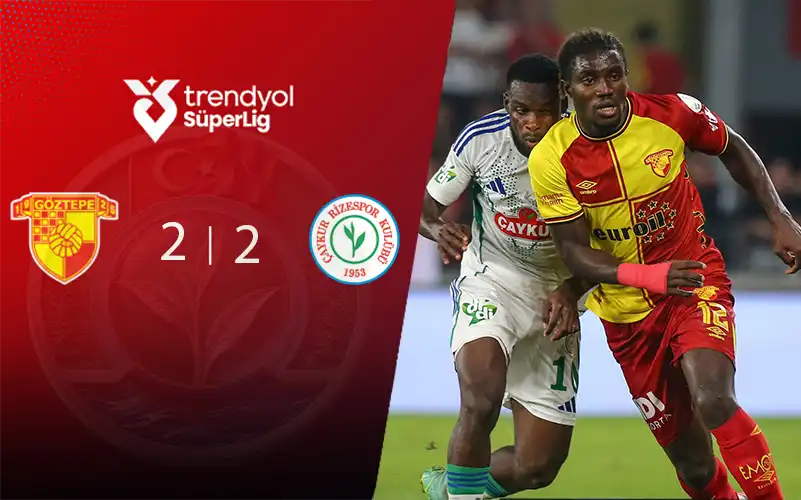 Göztepe 2-2 Çaykur Rizespor