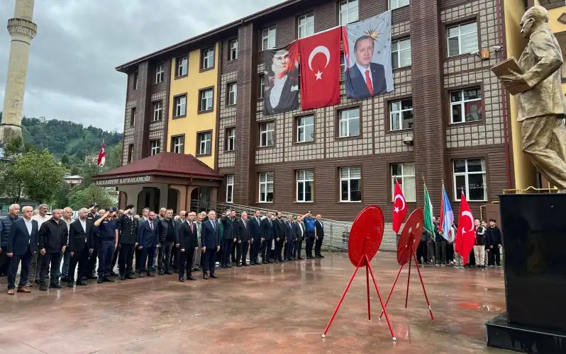 Kalkandere’de 19 Eylül Gaziler Günü Anıldı