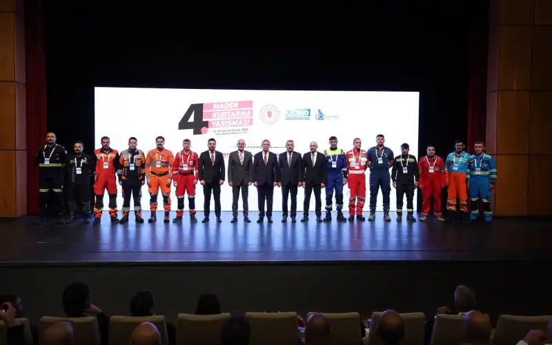 Rize’de 4. Maden Kurtarma Yarışması Başladı