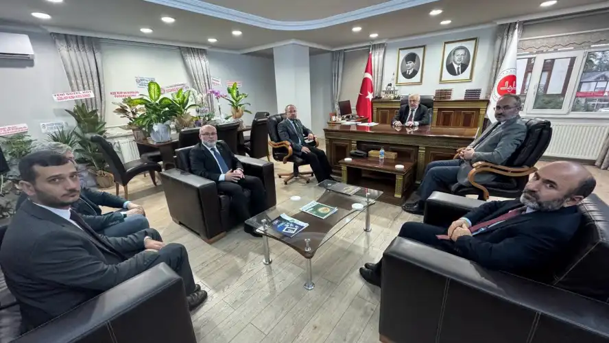 Rize’de İlçe Müftülerinden İlyas Yılmaztürk’e Hayırlı Olsun Ziyareti