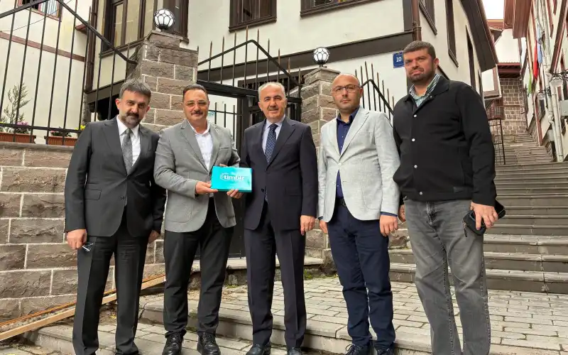 Rize Belediye Başkanı Rahmi Metin’den TİMBİR’e Ankara Ziyareti