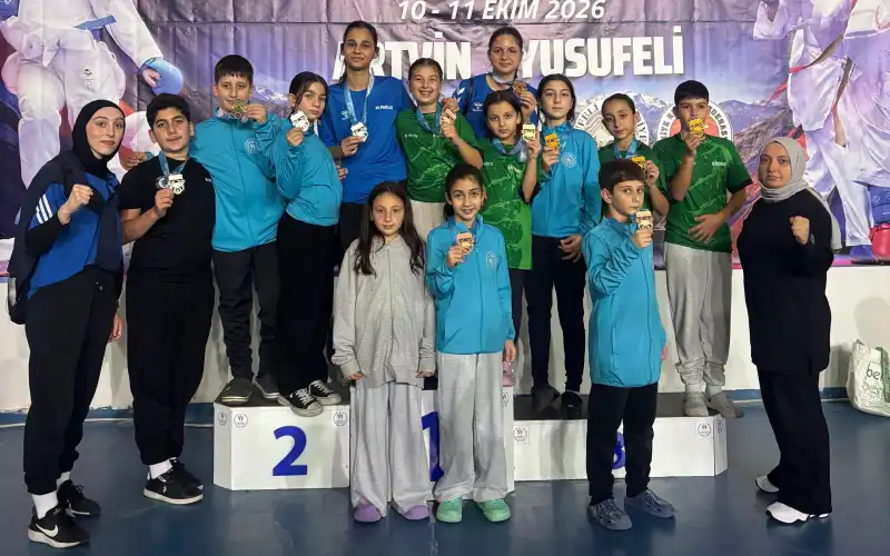 Rize Karate Takımından Yusufeli’nde Büyük Başarı