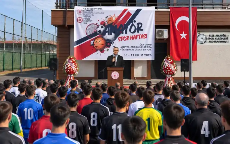 Rize’de Amatör Spor Haftası Coşkuyla Kutlandı