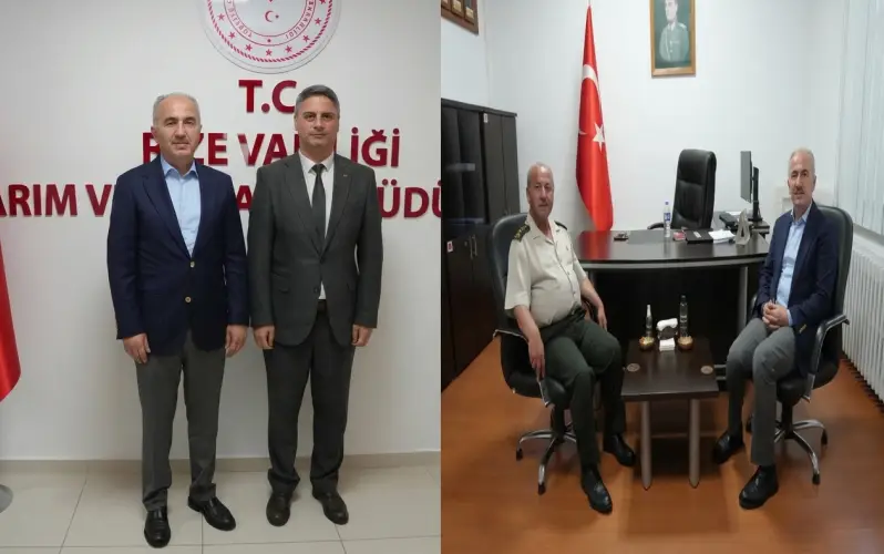 Rize Belediye Başkanı Rahmi Metin’den Kurumlara Ziyaret