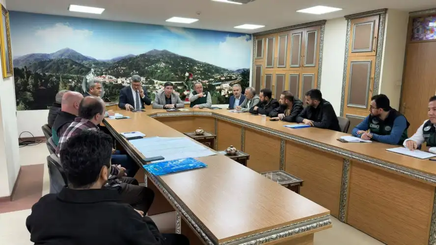 Güneysu’da İçme Suyu ve Taşkın Projeleri Masaya Yatırıldı