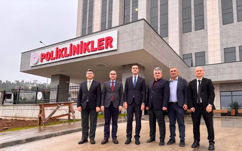 Çayeli Devlet Hastanesi’nde Açılış Öncesi İnceleme