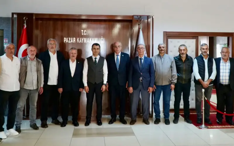 Pazar’da Muhtarlar Günü Buluşması