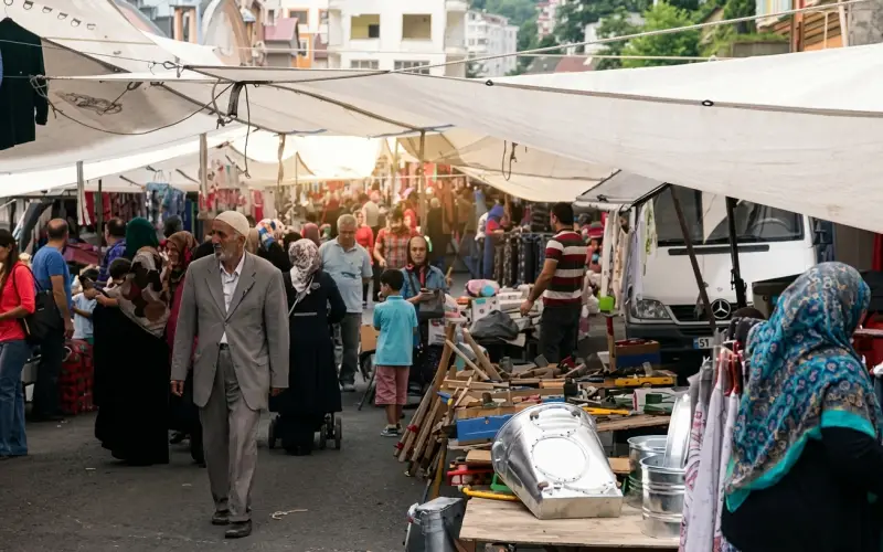 Rize’de Semt Pazarı Bu Pazar Kurulmayacak!