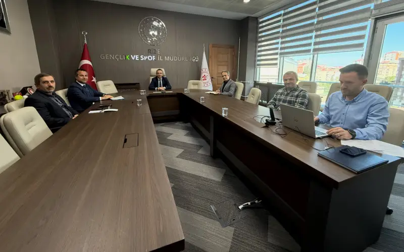 Rize Gençlik ve Spor İl Müdürlüğünde İş Sağlığı ve Güvenliği Masaya Yatırıldı
