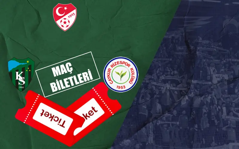 Kocaelispor - Çaykur Rizespor Maç Biletleri Satışa Çıktı