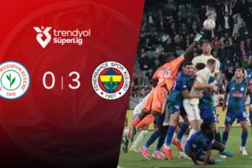 ÇAYKUR RİZESPOR A.Ş. 0-3 FENERBAHÇE A.Ş.