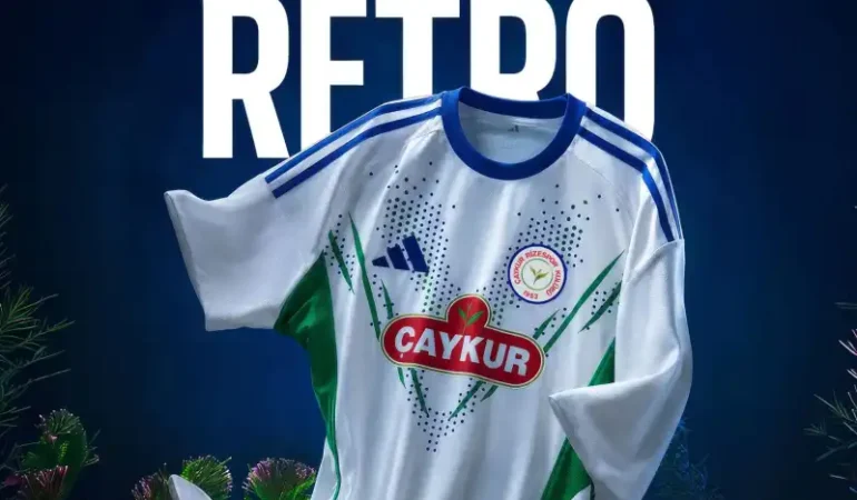 Çaykur Rizespor, Çorum FK Deplasmanına Retro Formasıyla Çıkıyor