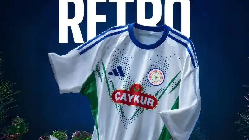 Çaykur Rizespor, Çorum FK Deplasmanına Retro Formasıyla Çıkıyor