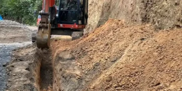 İkizdere’de Doğal Gaz Çalışmaları Sürüyor