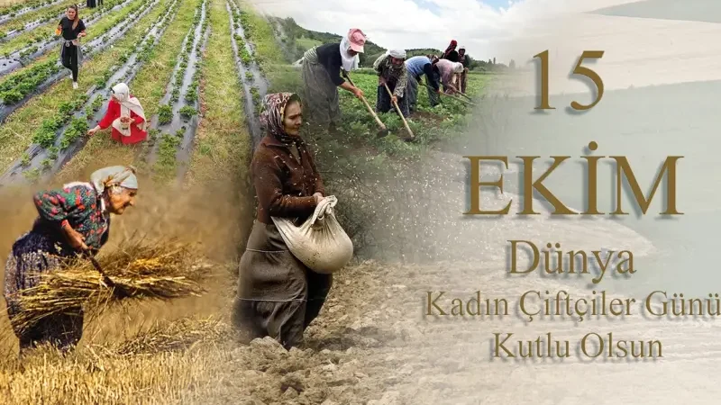 TÜRKYED'den Dünya Kadın Çifçile Günü Açıklaması