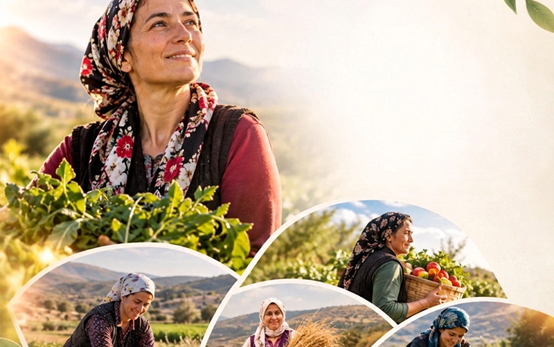 TÜRKYED'den Dünya Kadın Çifçile Günü Açıklaması